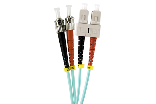 10 GBit/s Duplex Multimode 50/125µ Turquoise LSZH DIGITUS FO câble patch OM3-2 m LC vers SC câble fibre optique 